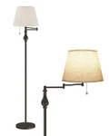 Vintage Floor Lamp With 350 Adjustable Swing Arm, 61 Mid-century Modern Floo.... Fixed Price $81.88.