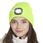 Tutuko Unisex Led Beanie With Light, Usb One Size, Fluorescent Yellow. Fixed Price $22.02.
