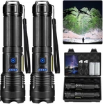Kingcaesar Flashlights 90,000 High Lumen - 2 Pack, Ultra Bright Rec... Fast Ship. Fixed Price $39.99.