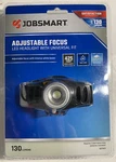 Jobsmart 130 Lumen Adjustable Focus Led Headlight 425 Ft Beam Length. Fixed Price $12.99.