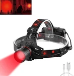 Hunting Headlamp Red Light Rechargeable, 1000 Lumens Led Zoomable. Fixed Price $42.40.