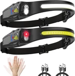 Rechargeable 2PACK, 230 Wide Beam Lamp, Led With Motion. Fixed Price $36.83.