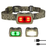 Everbrite Rechargeable Headlamp 350 Lumens, Red Green White Light & Tail Ligh.... Fixed Price $28.03.