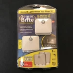 Sensor Brite Motion Activated Led Lights Peel And Stick Two Pack As Seen Tv. Fixed Price $15.00.