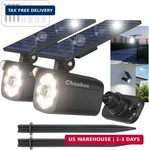 2 Pack Solar Motion Outdoor, Spotlights With Sensor, IP67 Wa. Fixed Price $56.86.