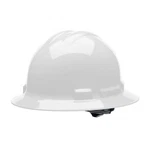 Cordova H36R1 Duo Full-brim Style Helmet, 6-POINT Ratchet Suspension, White. Fixed Price $39.99.