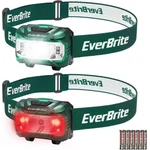 Everbrite Headlamp Green 2-PACK Kids With Red Light & Memory Function. Fixed Price $16.99.