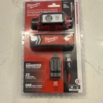 Milwaukee Redlithium Usb Led Headlamp 2163-21 Rechargeable Hard Hat Clips. Fixed Price $60.00.