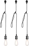 Mirrea Type Black Track Lighting Pendant With E26 Socket Cord Adjustable Pack. Fixed Price $49.18.