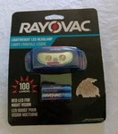 Rayovac Lightweight Led Headlamp W/ Batteries! (BN23). Fixed Price $19.99.