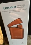 Olight Perun 3 Mini Orange Premium Cw Headlamp/flashlight, Red/white Led, 1250L. Fixed Price $85.98.