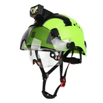 Safety Helmet Hard Hat With Rechargeable Headlamp Light And Visor Constructio.... Fixed Price $98.66.