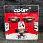 Nip Coast 30161 FL13 Dual Color Led Headlamp 3-PACK 250 Lumens IPX4 Weatherproof. Fixed Price $45.53.