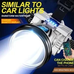 High Lumens Led Headlamp Usb Rechargeable Super Bright Torch Headlight. Fixed Price $17.97.