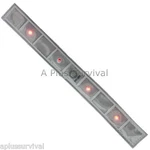 White Reflective Safety Elastic Wrist Band With 4 Led Lights & 2 Modes Survival. Fixed Price $9.99.