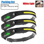 Led Headlamp, Rechargeable Flashlight. Fixed Price $19.99.