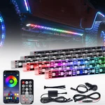 6PCS Rgb Dreamcolor Led Rock Lights For Jeep Wrangler Jk Jl Jt Gladiator Chasing. Fixed Price $59.49.