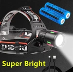 Brightest 9900000LM 30W High Power Rechargeable Led Headlight Tactical Headlamp. Fixed Price $12.28.