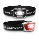 Gearlight Led - Pack Of 2 Outdoor Flashlight Headlamps W/ Adjustabl.... Fixed Price $24.39.