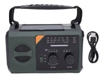 Emergency Radio 30000MAH, Solar Hand Crank With Led Flashlight, Am Fm. Fixed Price $40.00.