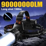 Powerful Led Headlamp Aluminum Alloy Headlight High Lumen Rechargeable. Fixed Price $78.89.