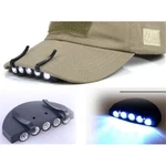 Bright 5 Led Clip On Hat Cap Headlamp Flashlight. Fixed Price $7.99.