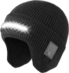 Unisex With Led Light, Usb Rechargeable Headlamp Beanie, BLACK-01. Fixed Price $18.99.