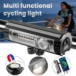 Waterproof Rechargeable Led Bike Light, 7 Lighting Modes, Magnetic, Power Bank. Fixed Price $8.99.