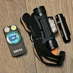 Edc Bundle: Godyga Torcheye X1 + Sofirn H35R Headlamp Thrunite Ti Light - New!. Fixed Price $60.00.