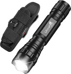 Ultrafire Tactical Flashlight With Holster, Single Mode Led 1000 High. Fixed Price $43.95.