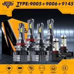 Auxbeam Canbus 110W Led Headlight Fog Lights 6500K For Jeep Commander 2006-2010. Fixed Price $68.99.