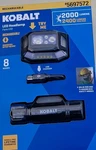Kobalt Led Headlamp Rechargeable 2000/2400 Lumens Usb Charger KHPR02000DP. Fixed Price $35.00.