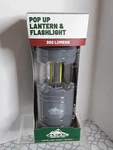 Pop Up Lantern & Flashlight Cascade Mountain Tech Gray Garage, Home, Camp, Etc.. Fixed Price $10.99.