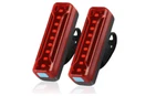 Ovetour Usb Rechargeable Bike Tail Light Pack 1200MAH Runtime 50 Hours, Ultr. Fixed Price $23.00.