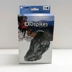 Kahtoola Exospikes Footwear Traction Black Medium Open Box W/ Bag. Fixed Price $53.95.