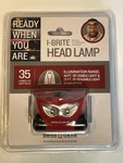*new/never Opened One Size Fits All Swiss Gear I-brite Weatherproof Head Lamp. Fixed Price $5.00.