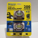 Cob Led Headlamp's (pack Of 2) With Three Switch Functions. Steelton Tools.. Fixed Price $19.99.