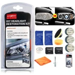 Diy Headlight Restoration Kit Car Headlamp Lens Polishing Sanding Repair. Fixed Price $8.95.