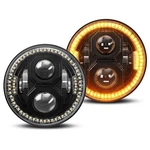 7 Inch Round Led Headlights Upgrade 4 Lighting Modes,dot Approved Hi/lo Beam .... Fixed Price $75.07.