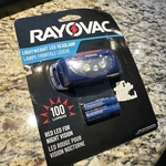 Rayovac Lightweight Led Headlamp W/ Batteries!. Fixed Price $6.00.