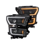Anzo 111357 Projector Plank Style Head Light Lamp 15-17 Ford F-150 Black. Fixed Price $557.76.