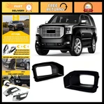 Gearup 1 Pair Front Driving Fog Light Bezel Cover For Gmc Yukon Xl Denali Sle. Fixed Price $119.99.