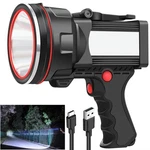 Anlook Rechargeable Spotlight, Flashlight High Lumens 100000 Led Handheld. Fixed Price $53.94.