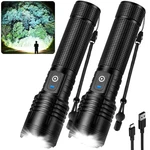 Kmivo Flashlight Rechargeable Led High Lumens, 99,000 Super Bright Fla.... Fixed Price $57.75.