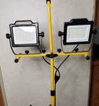 Dayatech 180W 20000 Lumen Dual-head Led Work Light With Tripod Stand, Brightness. Fixed Price $99.99.