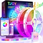 200FT Bluetooth Rgb Led Strip Lights Music Sync App Remote Control Rolls. Fixed Price $22.26.