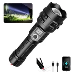 Wboxlizy Rechargeable Tactical Flashlight Waterproof Super Bright Black. Fixed Price $25.56.