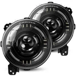 Suparee Dot Round Led Headlights Drl And High/low Beam 9 Inch Assembly. Fixed Price $186.52.