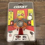 Coast FL75 435 Lumen Dual Color Led Headlamp With Twist Focus Orange. Fixed Price $27.50.