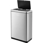 Global Industrial Rectangular Motion Sensor Trash Can 12 Gallon Brushed. Fixed Price $255.45.